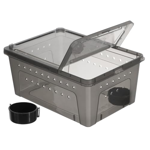 ibasenice Kunststoff Terrarium Für Reptilien Mit Futterbox Zuchtbox Für Schildkröten Geckos Insekten Schlangen Und Set Mit Belüftung Und Sicherem Design ibasenice Kunststoff Terrarium Für Reptilien Mit Futterbox Zuchtbox Für Schildkröten Geckos Insekten Schlangen Und Set Mit Belüftung Und Sicherem Design von ibasenice