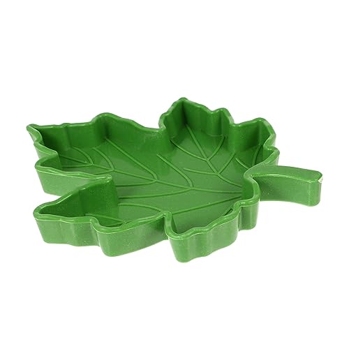 ibasenice Reptilien Wassernapf Im Ahornblatt-Design Futter Wasserbehälter Für Schildkröten Eidechsen Und Andere Haustiere Sicher Und Stabil Für Häufige Nutzung ibasenice Reptilien Wassernapf Im Ahornblatt-Design Futter Wasserbehälter Für Schildkröten Eidechsen Und Andere Haustiere Sicher Und Stabil Für Häufige Nutzung von ibasenice