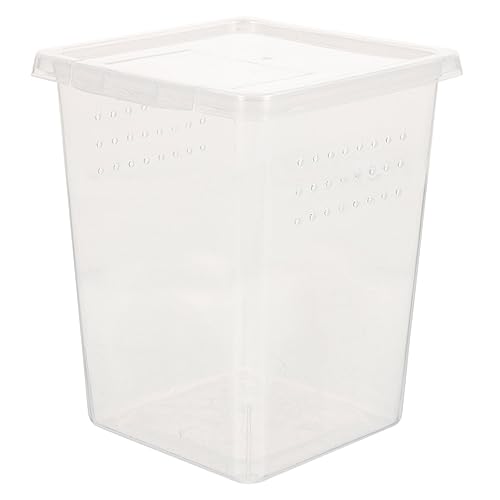 ibasenice Reptilienfutterbox Aus Lichtdurchlässig Und Robust Praktischer Futterbehälter Für Kleine Reptilien Und Insekten Sicher Und Wiederverwendbar Exquisites Gehege Für Pflege ibasenice Reptilienfutterbox Aus Lichtdurchlässig Und Robust Praktischer Futterbehälter Für Kleine Reptilien Und Insekten Sicher Und Wiederverwendbar Exquisites Gehege Für Pflege von ibasenice