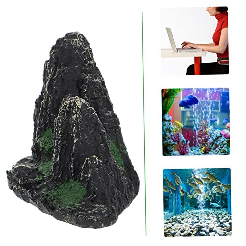 ibasenice Resin Aquarium Rockery Dekoration Künstlicher Felsen Ornament Lebensecht Langlebig Fisch Versteck Aquarium Deko für Teich Tischdeko Landschaft ibasenice Resin Aquarium Rockery Dekoration Künstlicher Felsen Ornament Lebensecht Langlebig Fisch Versteck Aquarium Deko für Teich Tischdeko Landschaft von ibasenice