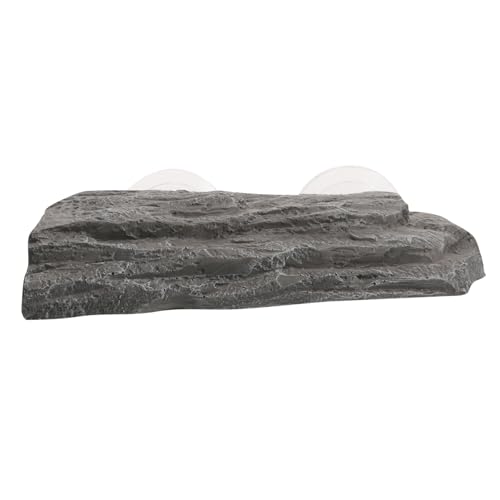ibasenice Resin Schildkröten Sonnenplattform mit Saugnapf Verstellbare Schwimmende Basking Plattform aus Langlebigem Harz Terrarium Reptilien Dekoration Stabile Ruheinsel für Schildkröten ibasenice Resin Schildkröten Sonnenplattform mit Saugnapf Verstellbare Schwimmende Basking Plattform aus Langlebigem Harz Terrarium Reptilien Dekoration Stabile Ruheinsel für Schildkröten von ibasenice
