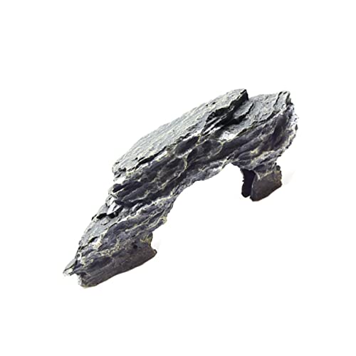 ibasenice Resin Schildkrötenplattform Aquarium Multifunktionale Kletter und Verstecksteine Langlebige Basking Terrasse für Wasserschildkröten und Reptilien Dekoratives Terrarium Zubehör von ibasenice