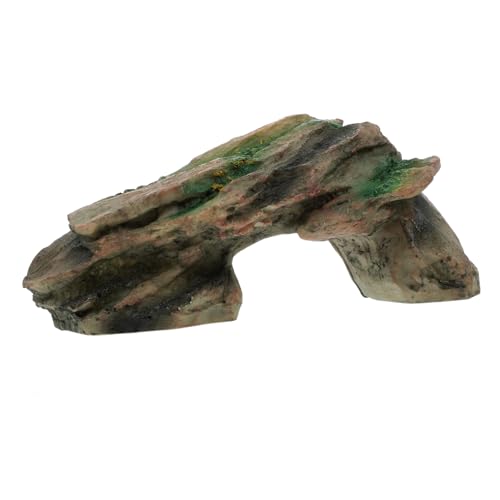 ibasenice Resin Schildkrötenversteck mit Höhle und Kletterplattform Langlebiges Reptilienhaus für Aquarium und Terrarium Naturgetreue Unterwasserlandschaft Geeignet für Schildkröten Geckos ibasenice Resin Schildkrötenversteck mit Höhle und Kletterplattform Langlebiges Reptilienhaus für Aquarium und Terrarium Naturgetreue Unterwasserlandschaft Geeignet für Schildkröten Geckos von ibasenice