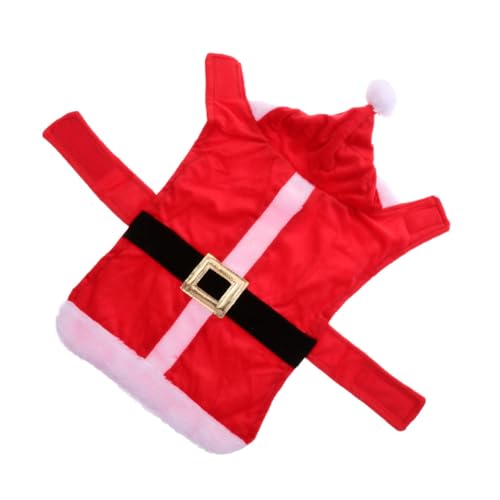 ibasenice Rotes Weihnachtskostüm für Kleine Haustiere Verstellbares Festliches Atmungsaktive Partybekleidung für Hunde und Katzen Langlebig und Bequem für Outdoor Aktivitäten ibasenice Rotes Weihnachtskostüm für Kleine Haustiere Verstellbares Festliches Atmungsaktive Partybekleidung für Hunde und Katzen Langlebig und Bequem für Outdoor Aktivitäten von ibasenice