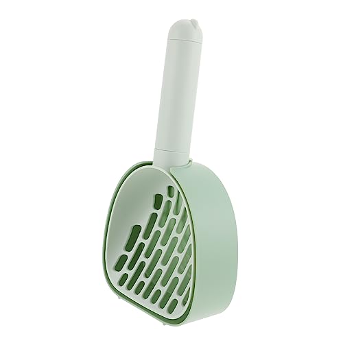 ibasenice Schaufel für Katzenstreu Schaufelstreu Kätzchenzubehör Und Dog Poop Scooper cat Litter Shovel Haustierstreuschaufel für den Haushalt Katzenstreuschaufel für Haustiere Plastik Green von ibasenice