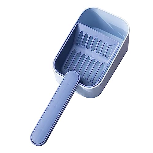 ibasenice Schaufel für Katzenstreu Scoop Siebschaufel Leicht Katzenbedarf Schaufeln für Katzenstreu cat Litter Shovel katzenstreu schippe Schaufel für Heimtierstreu Haustierzubehör PVC Blue von ibasenice