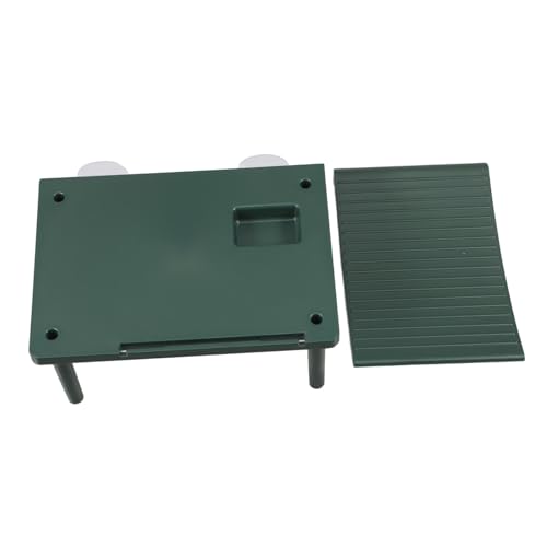 ibasenice Schildkröten-aalplattform, Schwimmende Wasserschildkröten, Reptilien-Rampe, Dock, Kletterrampe, Schildkrötenpanzer-zubehör Für Schildkröten-lebensraum von ibasenice