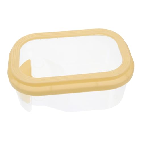 ibasenice Schildkrötenbecken Fisch Container Multifunktional Zucht Tank Aqua schildkröten zubehör schildkrötengehege Haustiere Lebensraum für Schildkröten Schildkrötenpanzer Plastik Khaki von ibasenice