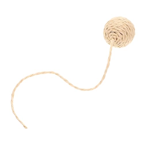 ibasenice Sisalkugeln Zubehör Für & Drinnen Glocken Suchen Bunt Hängendes Katzenspielzeug Kratzen Ersatz Katzenspielzeug Aus Sisalseil Kratzer Seile Crinkle Cat Toy Beige Papier ibasenice Sisalkugeln Zubehör Für & Drinnen Glocken Suchen Bunt Hängendes Katzenspielzeug Kratzen Ersatz Katzenspielzeug Aus Sisalseil Kratzer Seile Crinkle Cat Toy Beige Papier von ibasenice