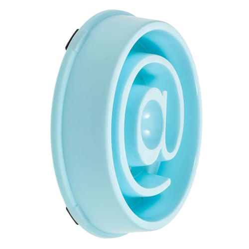 ibasenice Slow-Food-Bowl Hundenäpfe Langsam Essender Hundenapf Schüssel Welpenfutter Hundenapf Slow Feeder Futternapf Für Langsame Fütterung Slow Feeder Hundenapf Blue von ibasenice