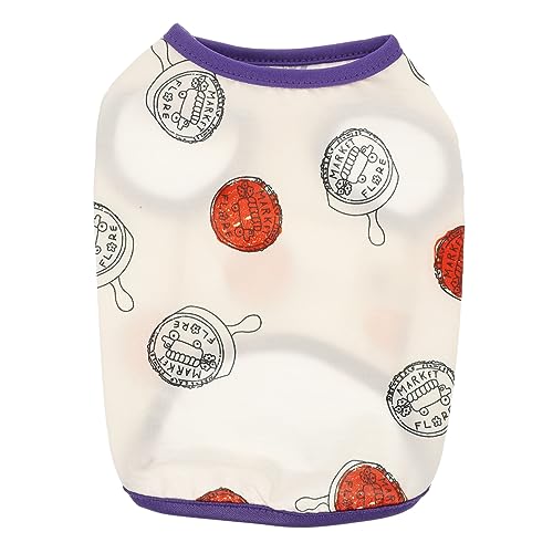 ibasenice Sommerhundkleid Kühlung mit klein Outfits Welpe für sommeroutfit sommerkleif Haustierbekleidung Haustierweste hundeweste Hundeshirt Katze Weste Baumwolle Polyester von ibasenice