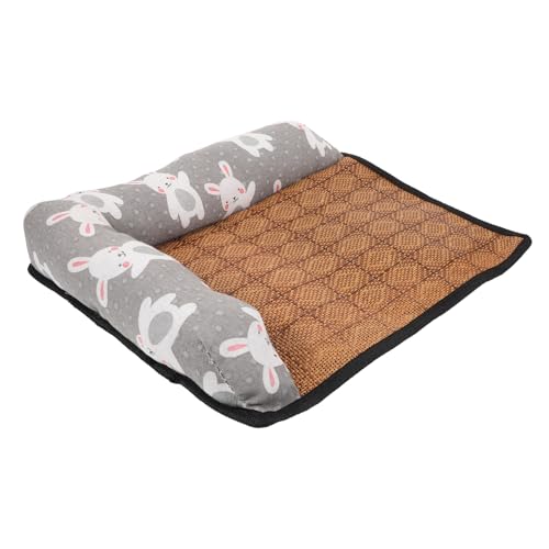 ibasenice Sommermatte kühlpads kühlkissen Haustierkühlung Atmungsaktive Haustiermatte kühlmatten Bett Kühlung für Hunde Cool Sommerschlafmatte für Haustiere Rattanmattennest Stoff Grey ibasenice Sommermatte kühlpads kühlkissen Haustierkühlung Atmungsaktive Haustiermatte kühlmatten Bett Kühlung für Hunde Cool Sommerschlafmatte für Haustiere Rattanmattennest Stoff Grey von ibasenice