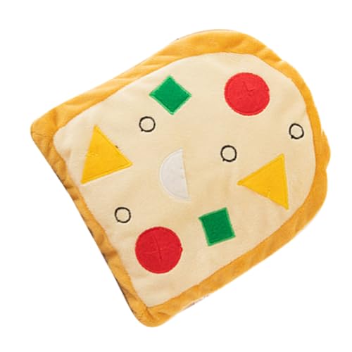 ibasenice Sound Toy Pizza zur Bereicherung von Welpen Ausbildung Haustier Hundespielzeug Hund kleine Hunde Backenzahn Kauspielzeug Welpenspielzeug Plüsch ibasenice Sound Toy Pizza zur Bereicherung von Welpen Ausbildung Haustier Hundespielzeug Hund kleine Hunde Backenzahn Kauspielzeug Welpenspielzeug Plüsch von ibasenice