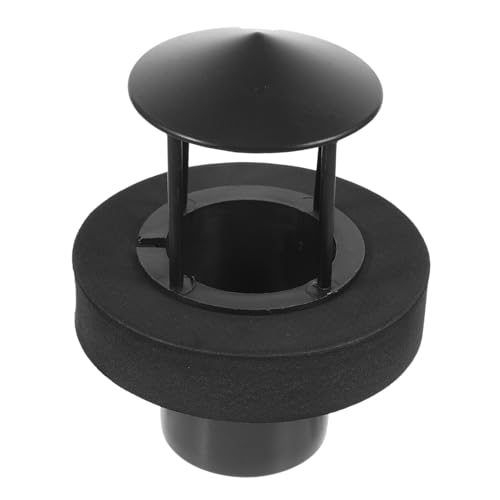 ibasenice Steingarten-Spritzschutz für Luftbefeuchter luftfeuchter moisturizer floders Aquarium Pond Teichspritzschutz für Luftbefeuchter Luftbefeuchter-Spritzschutz für Teich Plastik Black von ibasenice