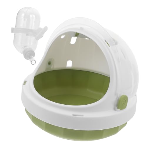 ibasenice Tragbarer Hamster Reisekäfig UFO Transportbox Für Kleine Haustiere Handheld Tragetasche Für Hamster Und Andere Kleintiere Kompakt von ibasenice