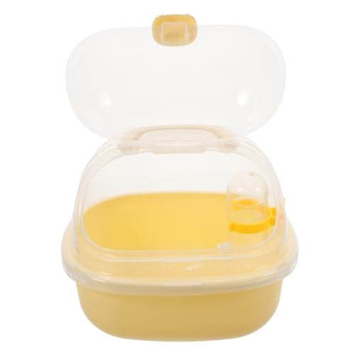 ibasenice Tragbarer Hamster Transportkäfig Kompakte Reisebox für Kleintiere Atmungsaktive Tragetasche mit Wasserflasche für Unterwegs aus Stabilem für Hamster und Kleine Haustiere ibasenice Tragbarer Hamster Transportkäfig Kompakte Reisebox für Kleintiere Atmungsaktive Tragetasche mit Wasserflasche für Unterwegs aus Stabilem für Hamster und Kleine Haustiere von ibasenice
