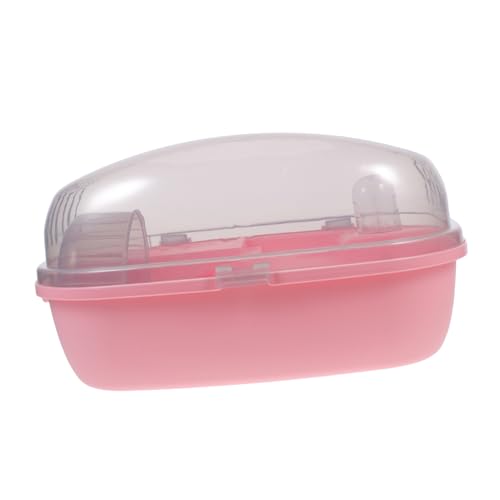 ibasenice Tragbarer Hamsterkäfig Für Kleine Multifunktionale Transportbox Für Hamster Ratten Und Sicher Und Komfortabel Für Innenräume Für Reisen von ibasenice
