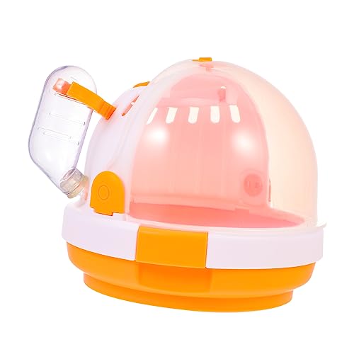 ibasenice Tragbarer Hamsterkäfig Für Reisen Robuster Rattenträger Für Hamster Rennmäuse Kleine Atmungsaktiv Sicher Für Outdoor Aktivitäten von ibasenice