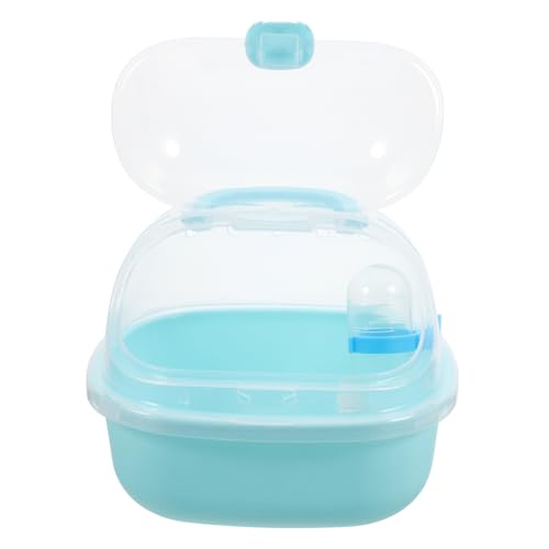 ibasenice Tragbarer Hamsterkäfig Transparenter Transportbehälter für Kleintiere für Reisen Ausflüge und Camping aus Robustem für Hamster und Kleine Nager ibasenice Tragbarer Hamsterkäfig Transparenter Transportbehälter für Kleintiere für Reisen Ausflüge und Camping aus Robustem für Hamster und Kleine Nager von ibasenice