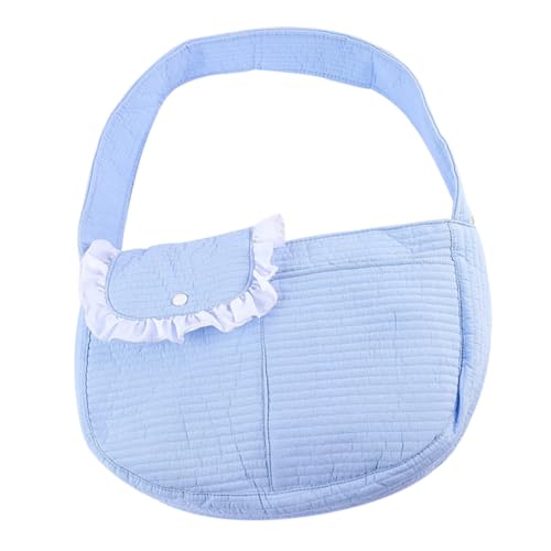 ibasenice Tragetasche Katze Hund Schultertasche Tragbar Atmungsaktiv Reise Katzenrucksack für Kleine Haustiere mit Fronttasche für Snacks Handy Schlüssel ibasenice Tragetasche Katze Hund Schultertasche Tragbar Atmungsaktiv Reise Katzenrucksack für Kleine Haustiere mit Fronttasche für Snacks Handy Schlüssel von ibasenice