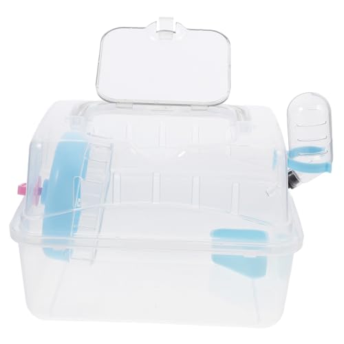 ibasenice Tragetasche für Meerschweinchen Transparentes Design Sicherer Hamster Reisekäfig für Ausflüge und Reisen mit Futter und Tränkezubehör Langlebig und Pflegeleicht ibasenice Tragetasche für Meerschweinchen Transparentes Design Sicherer Hamster Reisekäfig für Ausflüge und Reisen mit Futter und Tränkezubehör Langlebig und Pflegeleicht von ibasenice