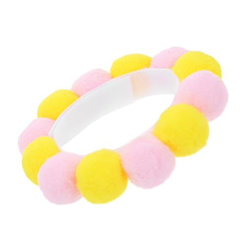 ibasenice Verstellbares Haustierhalsband mit Plüschball Dekoration für Katzen und Süßes Cartoon Design für Kleine Komfortabler Modebewusste ibasenice Verstellbares Haustierhalsband mit Plüschball Dekoration für Katzen und Süßes Cartoon Design für Kleine Komfortabler Modebewusste von ibasenice