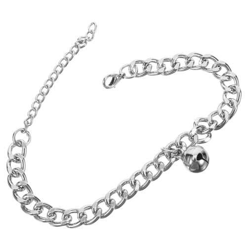 ibasenice Verstellbares Katzenhalsband Aus Aluminium Mit Glöckchen Stilvolles Haustierhalsband Für Kätzchen Und Pflegeleicht Bietet Und Für Täglichen von ibasenice