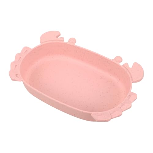 ibasenice Vogel- Und Krabbenbadewanne Käfig Mit Vogelbad Innen Rosa Plastik von ibasenice