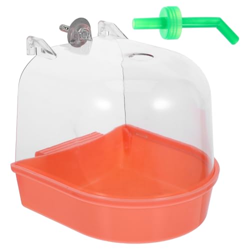 ibasenice Vogelbad Papageienbedarf Vogelwanne Kleines Vogelbecken Kleiner Vogelwürfel Papageienbadewanne Vogelkäfigbadewanne Sittichbad Für Den Innenkäfig Bauchmuskeln Orange ibasenice Vogelbad Papageienbedarf Vogelwanne Kleines Vogelbecken Kleiner Vogelwürfel Papageienbadewanne Vogelkäfigbadewanne Sittichbad Für Den Innenkäfig Bauchmuskeln Orange von ibasenice