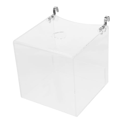 ibasenice Vogelbadewanne für Kleine Papageien Transparente Badewanne für Wellensittiche und Kanarienvögel Aufzuhängen für Vogelpflege und Großartige ibasenice Vogelbadewanne für Kleine Papageien Transparente Badewanne für Wellensittiche und Kanarienvögel Aufzuhängen für Vogelpflege und Großartige von ibasenice