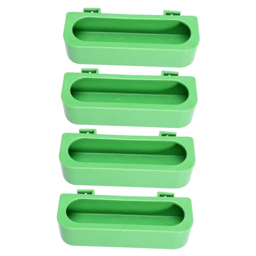 ibasenice Vogelfutterspender 4 Stück Für Tauben Hängend Aus Kunststoff Grün Praktisch Für Vogelkäfige Einfach Zu Reinigen ibasenice Vogelfutterspender 4 Stück Für Tauben Hängend Aus Kunststoff Grün Praktisch Für Vogelkäfige Einfach Zu Reinigen von ibasenice