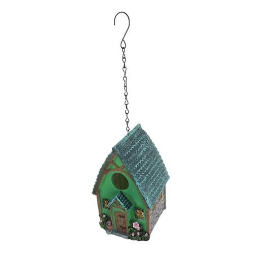 ibasenice Vogelhaus Aufhängen im Garten Nistkasten aus Kunstharz für Vögel Dekoratives Vogelnest für Balkon Terrasse und Garten für Vogelliebhaber ibasenice Vogelhaus Aufhängen im Garten Nistkasten aus Kunstharz für Vögel Dekoratives Vogelnest für Balkon Terrasse und Garten für Vogelliebhaber von ibasenice