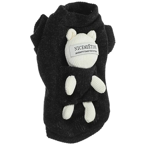 ibasenice Warmer Haustierpullover Hundekostüme Welpenkleidung Hundekleidung Mittelgroße Hundemäntel Hundepullover Überzüge Winter Atmungsaktive Haustierweste Winterhaustiere von ibasenice
