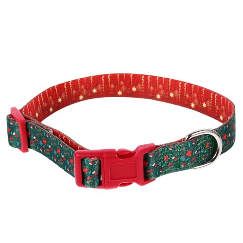 ibasenice Weihnachts Hundehalsband Verstellbares und Stilvolles Halsband für Kleine Welpen Festliches Design Hundeaccessoire für Weihnachtszeit Bequem und Auffällig ibasenice Weihnachts Hundehalsband Verstellbares und Stilvolles Halsband für Kleine Welpen Festliches Design Hundeaccessoire für Weihnachtszeit Bequem und Auffällig von ibasenice