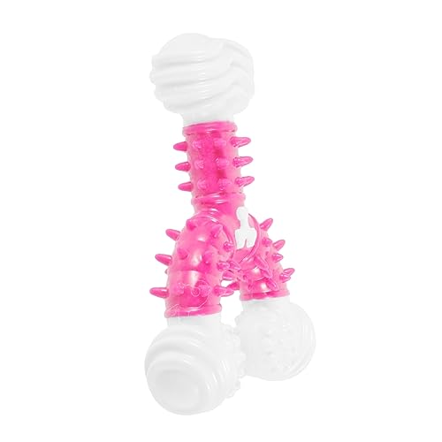 ibasenice Welpen Kauspielzeug Zahnen Kleines Welpenspielzeug Kleine Hunde Welpenspielzeug Zum Zahnen Für Hunde Beißknochen Hundezahnreinigungsspielzeug Hundekauspielzeug Rosy Nylon ibasenice Welpen Kauspielzeug Zahnen Kleines Welpenspielzeug Kleine Hunde Welpenspielzeug Zum Zahnen Für Hunde Beißknochen Hundezahnreinigungsspielzeug Hundekauspielzeug Rosy Nylon von ibasenice