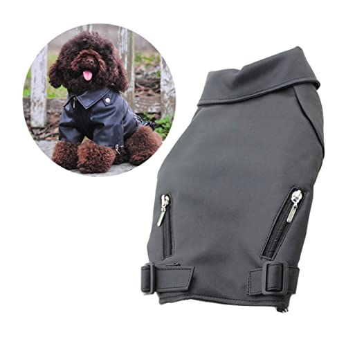 ibasenice Welpenjacke mit Reißverschluss hundemantel Winter groß Haustier Warme Kleidung Hunde-Outfits Dog Raincoat Dog Coat Dog Clothes hundebekleidung hundekleider Hundekleidung Hundeweste von ibasenice
