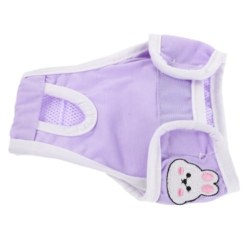ibasenice Wiederverwendbare Waschbare für Kleine Hunderassen Atmungsaktive Weiche Periodenunterwäsche Hygienische Schutzhose für Weibliche Hunde Läufigkeit Hautfreundlich Violett ibasenice Wiederverwendbare Waschbare für Kleine Hunderassen Atmungsaktive Weiche Periodenunterwäsche Hygienische Schutzhose für Weibliche Hunde Läufigkeit Hautfreundlich Violett von ibasenice