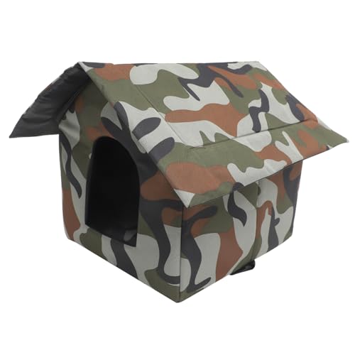 ibasenice Winterfestes Katzenhaus für Draußen Isoliertes Haustiernest aus Wasserdichtem Material für Kleine und Katzen Schützend und Bequem mit Abnehmbaren Pads für Einfache ibasenice Winterfestes Katzenhaus für Draußen Isoliertes Haustiernest aus Wasserdichtem Material für Kleine und Katzen Schützend und Bequem mit Abnehmbaren Pads für Einfache von ibasenice