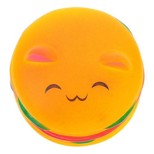 ibasenice Zahnreinigungsspielzeug für Hunde Quietschspielzeug Hundezahnbürste hundefutter Squeaky Quietschende Hamburgerspielzeug Beißspielzeug Vinyl Yellow ibasenice Zahnreinigungsspielzeug für Hunde Quietschspielzeug Hundezahnbürste hundefutter Squeaky Quietschende Hamburgerspielzeug Beißspielzeug Vinyl Yellow von ibasenice