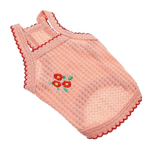ibasenice sommerliche Haustierkleidung Hunde-Outfit Weste Hundekostüme Welpe Hundekleidung ärmellos hundebar The Dog hundekleider hundm Kostüme für Hunde Haustierzubehör Baumwolle Polyester von ibasenice