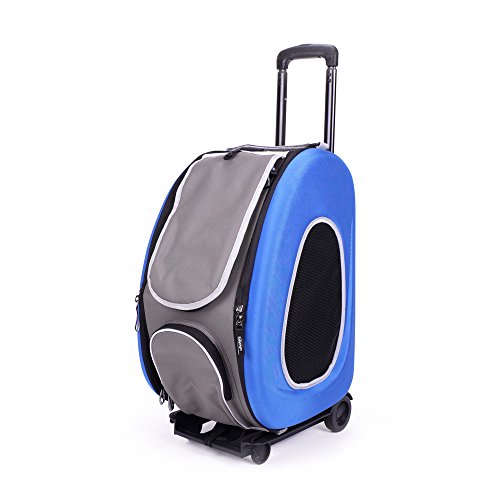 ibiyaya Transporttasche für Haustiere, Eva-Kunststoff, Königsblau von ibiyaya