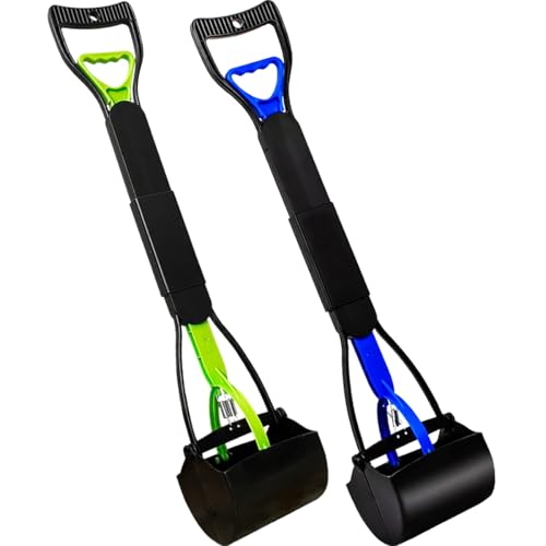 ienjoyed Kotschaufel für große und kleine Hunde, strapazierfähig, 71,1 cm langer Griff, Kotschaufel mit Beuteln für Hof, Gras, Kies, Hundekotgreifer mit hochfestem Material und langlebiger Feder, 2 ienjoyed Kotschaufel für große und kleine Hunde, strapazierfähig, 71,1 cm langer Griff, Kotschaufel mit Beuteln für Hof, Gras, Kies, Hundekotgreifer mit hochfestem Material und langlebiger Feder, 2 von ienjoyed