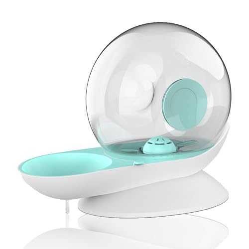 ieron 90oz Pet Water Feeder, Großer Automatischer Trinkbrunnen für Katze, Hund, BPA-frei, einfach zu bedienen, Grün von Ieron