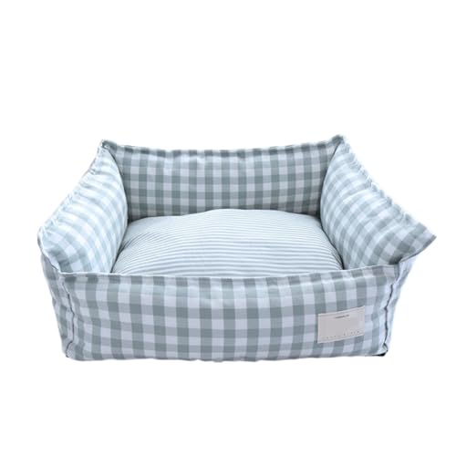 ifgswopq Hundebett, Hundehütte, abnehmbar und waschbar, für alle Jahreszeiten, Katzenhütte, Katzenbett, Hundematte, quadratische Haustierhütte, Haustierbedarf, Katzenbett (Farbe: A, Größe: 60 x 50 x ifgswopq Hundebett, Hundehütte, abnehmbar und waschbar, für alle Jahreszeiten, Katzenhütte, Katzenbett, Hundematte, quadratische Haustierhütte, Haustierbedarf, Katzenbett (Farbe: A, Größe: 60 x 50 x von ifgswopq