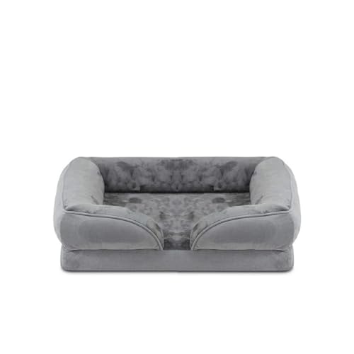 ifgswopq Hundebett, Sofa, Hundehütte, abnehmbare und waschbare Katzenhütte, Haustierbedarf, geeignet zum Schlafen, Hundebett, Haustierhütte, Katzenbett (Farbe: B, Größe: 70 x 58 x 18 cm) (A 106 x 80 x von ifgswopq