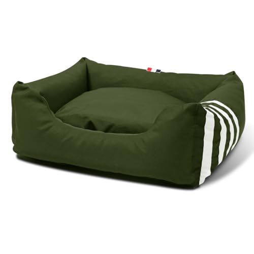 ifgswopq Hundebett für alle Jahreszeiten, warmes Haustierhütte, abnehmbares und waschbares Hundebett, Hundematte, Haustiersofa, Haustierbedarf, Katzenbett (Farbe: B, Größe: 94 x 71 x 15 cm) (A 53 x 43 von ifgswopq