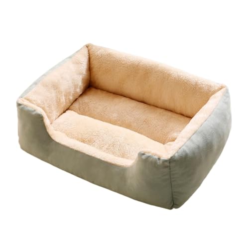 ifgswopq Hundebett für vier Jahreszeiten, universal, warm, Hundehütte, Haustierbett, Haustiersofa, Haustierbedarf, geeignet für mittelgroße Hunde, Katzenbett (Farbe: D, Größe: 76,2 x 55,9 cm) (B 50 x von ifgswopq