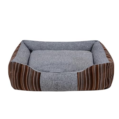 ifgswopq Hundebett kann zerlegt und gewaschen werden, für vier Jahreszeiten, Allzweck-Hundehaus, Katzenhaus, Haustierhaus, Haustiersofa, Katzenbett (Farbe: A, Größe: 81,3 x 68,9 x 20,3 cm) (C 40,6 x von ifgswopq