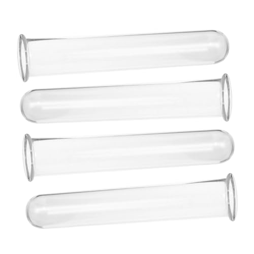 4Stücke Teiliges Reagenzglas Terrarium für Pflanzen Hydrokultur Röhren für Dekoration für Besondere Anlässe von ifundom