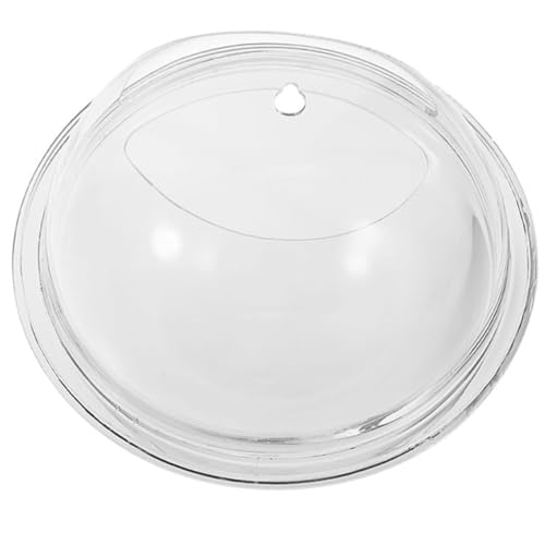 Hängendes Fischbecken Wandmontierter Pflanzentopf Transparentes Rund Aquarium für Blumenarrangements Dekorative Wandgestaltung von ifundom